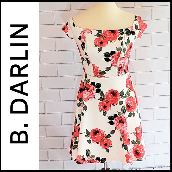 B Darlin Dresses & Skirts - NWT B. DARLIN Cap Sleeve Floral Sundress